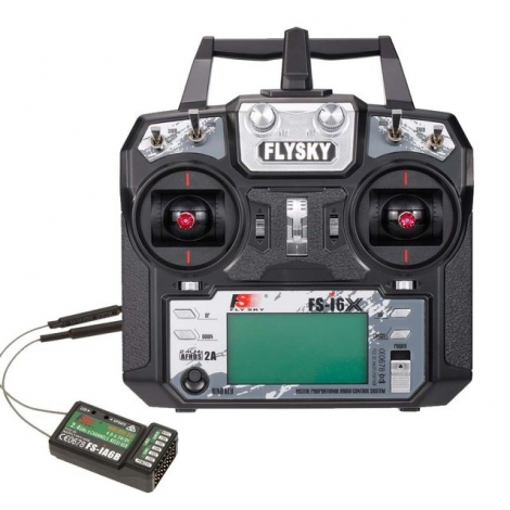 Аппаратура управления 6-канальная FlySky FS-i6X 2.4Ghz с приёмником FS-iA6B